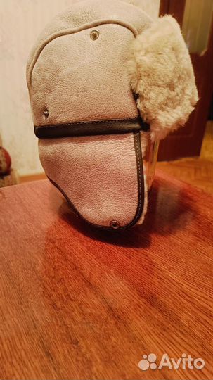 Шапка ушанка меховая