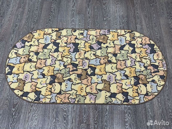 Палас 1х2 овальный новый