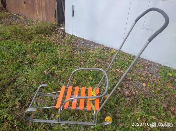 Детские санки с колесами