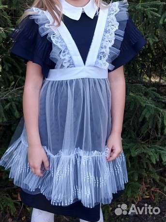 Школьный фартук для девочки