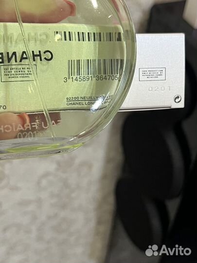 Chanel Chance Eau Fraiche / распив / 10 мл