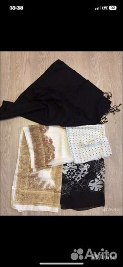 Берет, палантин, шарфики