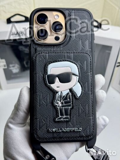 Чехол Karl Lagerfeld на iPhone 15/16 Pro/Pro Max