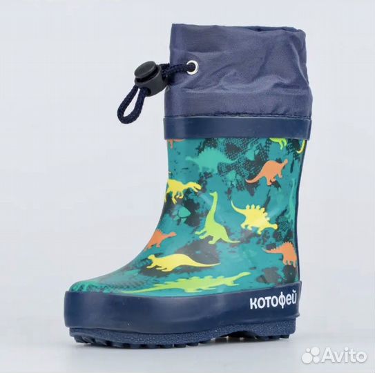 Детские резиновые сапоги