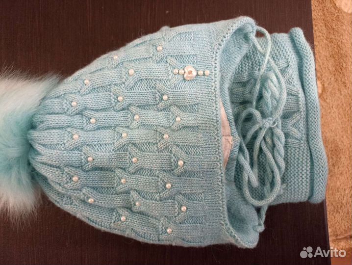 Шапка зимняя для девочки