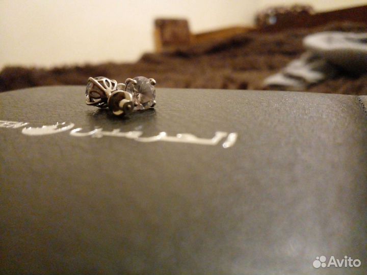 Серебряные серьги