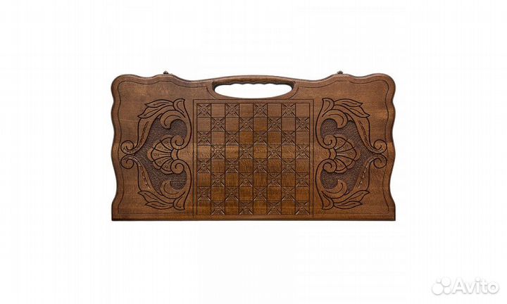 Нарды резные Собачья охота 60 Haleyan