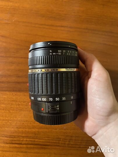 Tamron AF 18-200mm f/3.5-6.3 (IF)