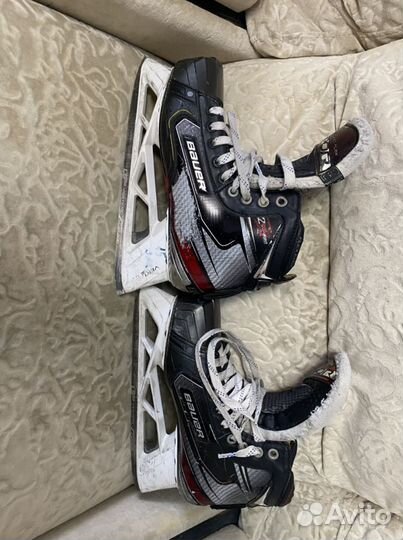 Вратарские коньки bauer 2 X PRO размер 6,5 EE