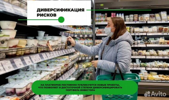 Инвестиции в сеть гипермаркетов (на зеленой платфо
