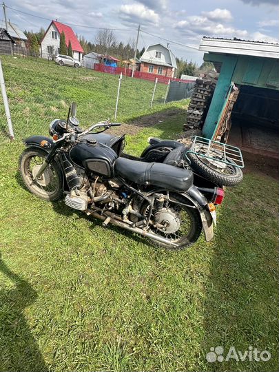 Мотоцикл днепр 11 с коляской