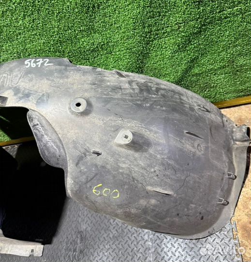 Защита арок (подкрылок) задняя правая Peugeot 208