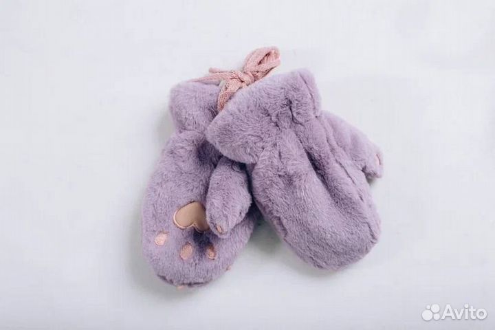 Варежки Лапки10 мех100