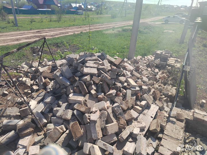 Кирпич силикатный бу