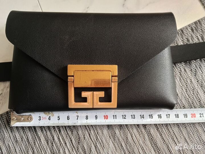 Сумка женская поясная натуральная кожа