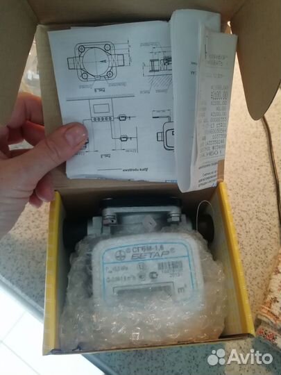 Газовый счетчик бетар