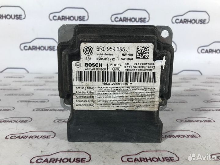 Блок управления аирбаг Volkswagen Polo 5 1.6 CFN