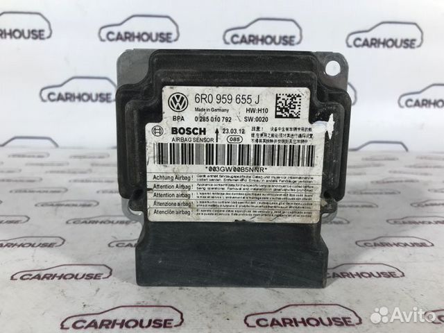 Блок управления аирбаг Volkswagen Polo 5 1.6 CFN