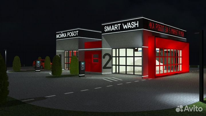 Робот мойка 360