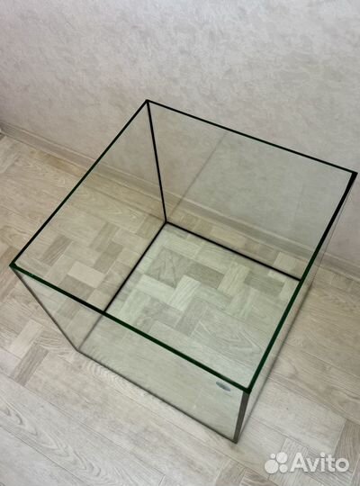 Новый аквариум - куб 90л