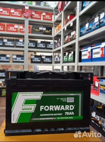 Акб авто Forward 75a/h с доставкой и установкой