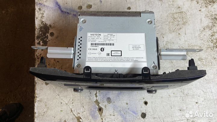 Штатная магнитола Nissan qashqai X-Trail