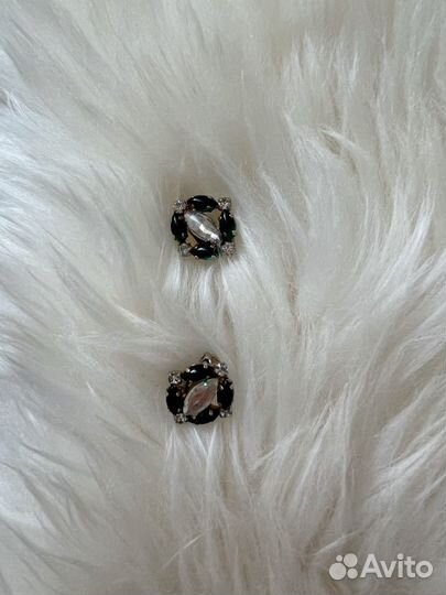 Серьги клипсы винтажные