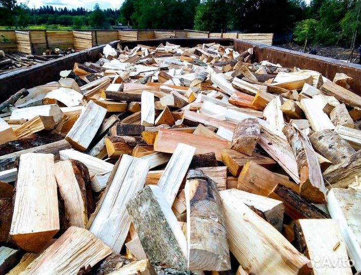 Дрова колотые