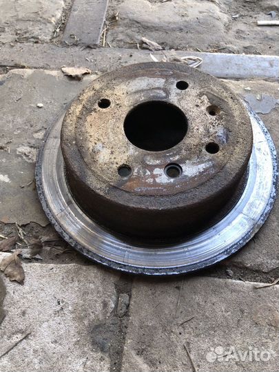 Диск тормозной задний Lacetti