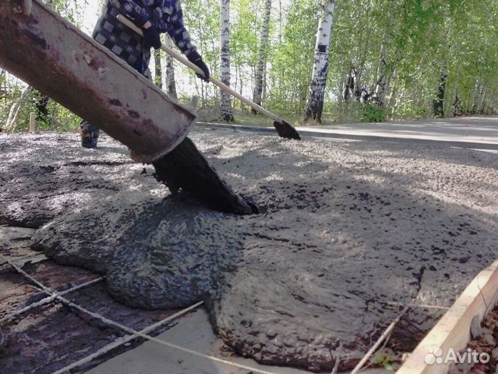 Бетон с завода