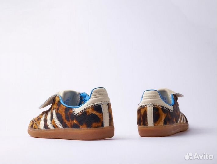 Adidas X wales bonner samba pony LEO brown