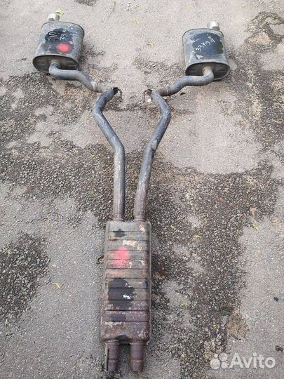 Глушитель Ford Mustang 6 2017