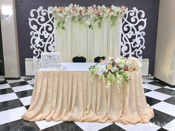 Ширма резная из дерева 3 вида Арка свадебная