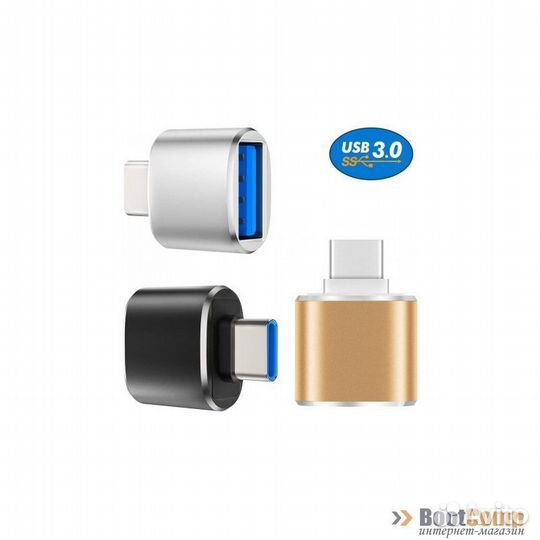 Переходник USB Type-C - USB 3.0 KS-is (KS-388)