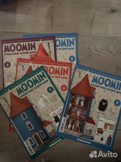 Детский журнал Moomin дом для девочек, мальчиков