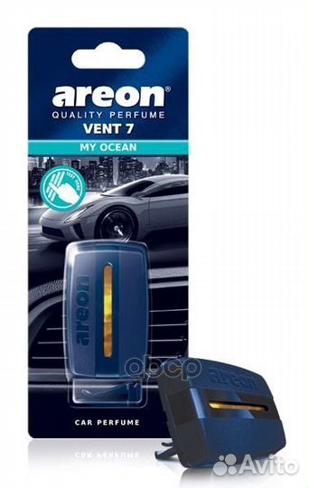 Ароматизатор на дефлектор areon vent 7 ocean Ок