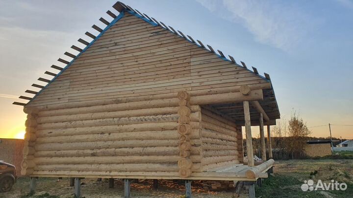 Срубы домов бань под заказ