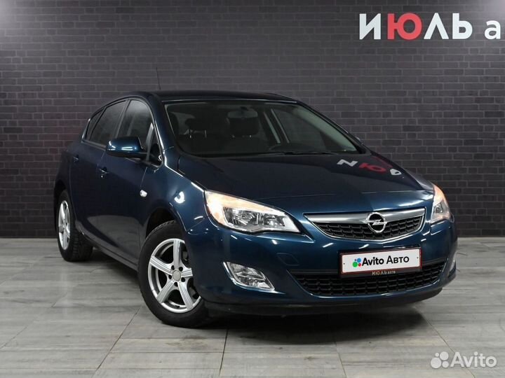 Opel Astra 1.6 AT, 2011, 91 221 км