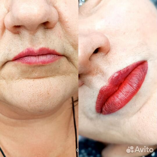 Перманентный макияж бровей, губ и век