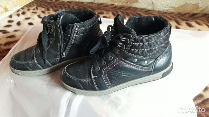 Ботинки натуральные