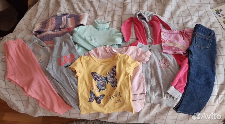 Вещи для девочки в садик рост 98