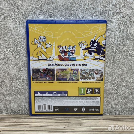 Новый/Cuphead (1-2Игрока) на PS4/PS5
