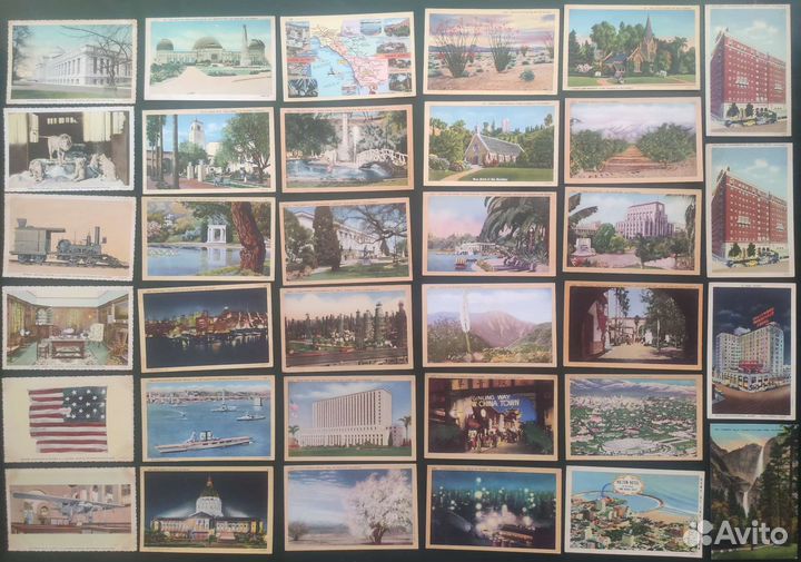 Коллекция открыток США