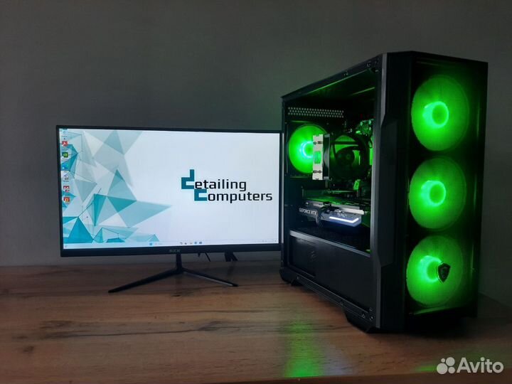 Готовый Игровой пк Ryzen 5 5500 + RTX 2060 Super