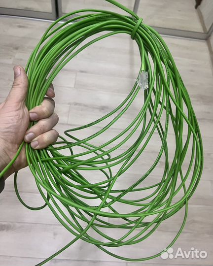 Патч корд 16 метров обжатый lan витая пара