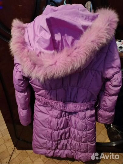 Пуховик на девочку. Рост 146. Новый