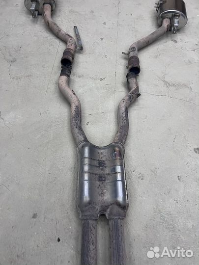 Выхлоп hamann bmw f10