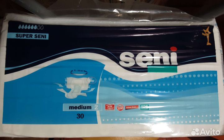 Памперсы для взрослых seni 2