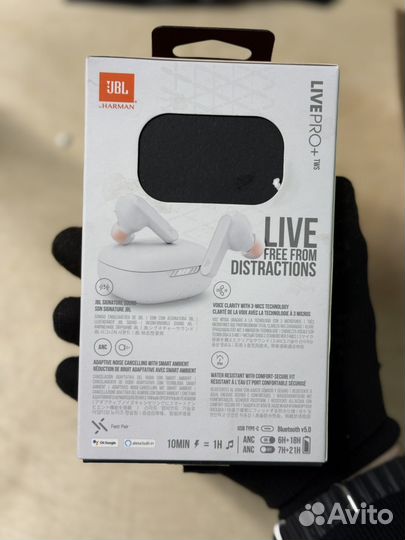 Беспроводные наушники JBL Live Pro+ TWS
