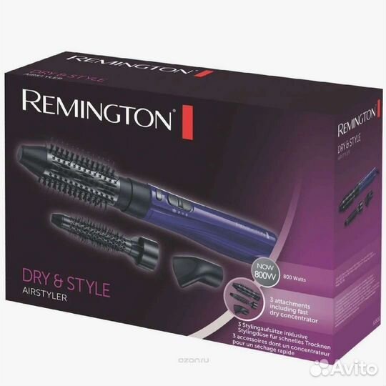 Фен щетка для волос Remington укладка 3 в 1